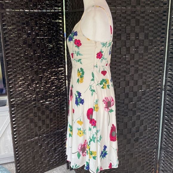 Old Navy Floral Spaghetti Strap Sun Dress Size Small - Picture 3 of 11